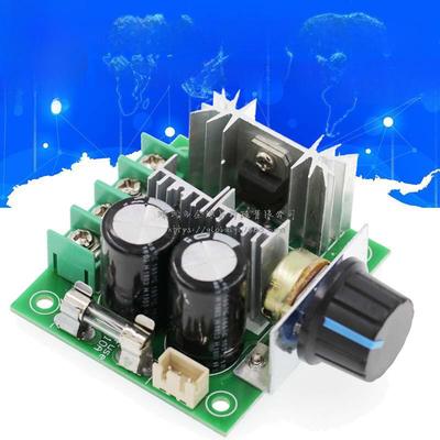 High-Efficiency 12V-40V 10A DC Motor Speed Regulator with PWM Stepless Control Switch