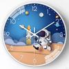Astronaut Wall Non Ticking Decorative " Modern Analog for Bedroom Study Room