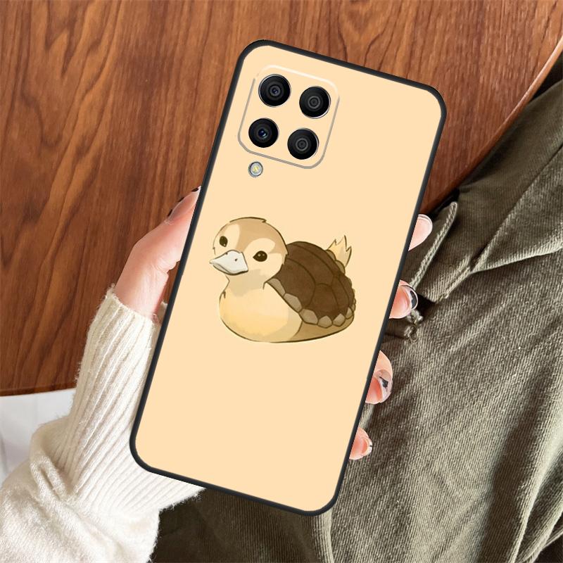 Cute Cartoon Duck Case For Samsung Galaxy M14 M34 M54 M12 M32 M52 M15 M11 M13 M06 M16 M36 M56 M31 M53 M35 M55