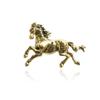 Enamel Horse Racing Brooch For Women Unisex Alloy Animal Brooches Clothing Accessories Corsage Jewelry Gift