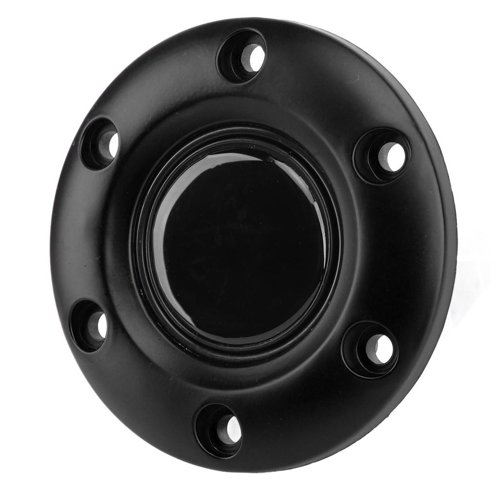 Car Steering Wheel Center Cap Interior Steering Wheel Horn Button Switch for 6 Hole Steering Wheel
