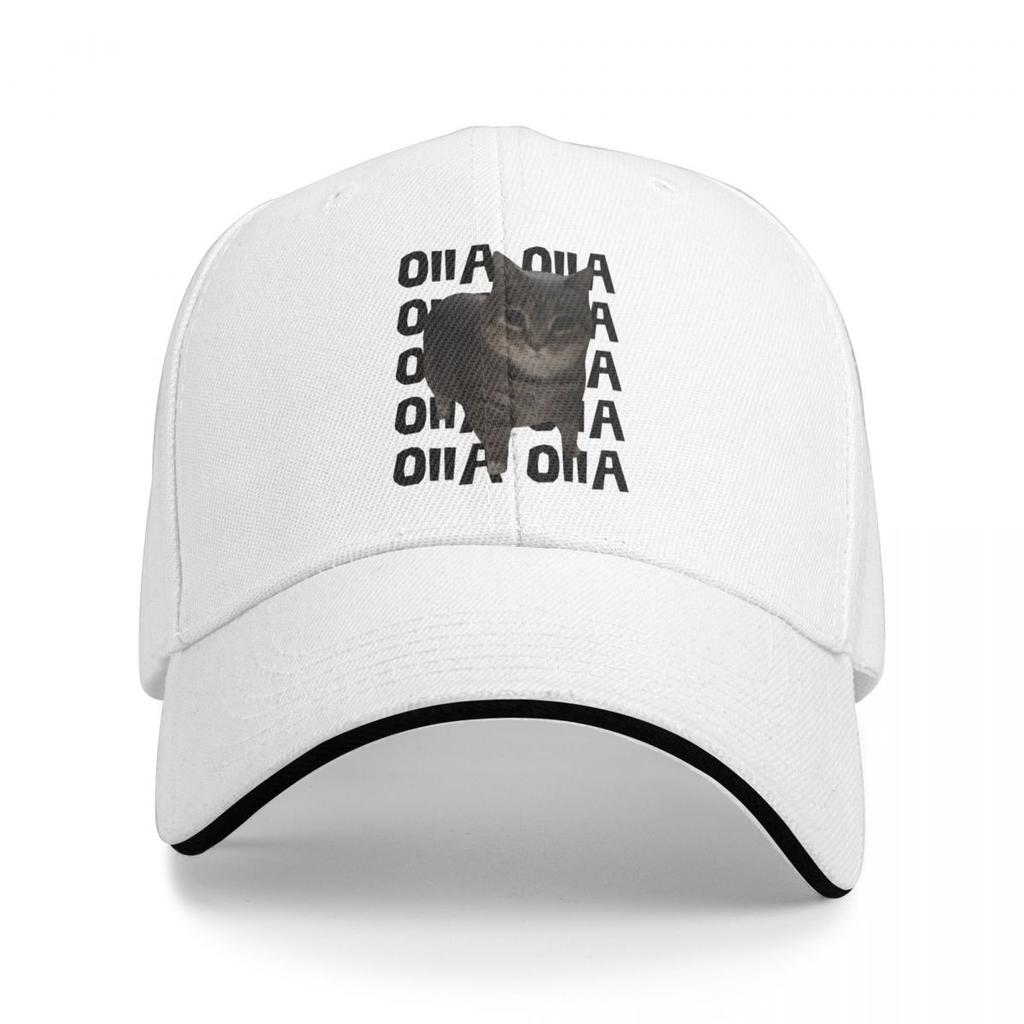 Baseball Caps Funny Oiia Cat Meme Casquette Men Women Sport Spring Hats