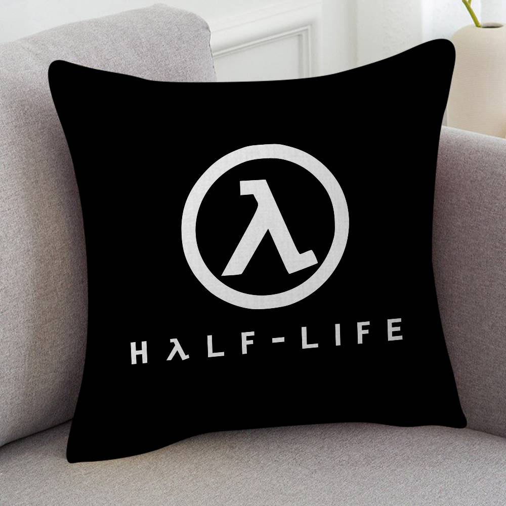 Game Half-Life Game For Cartoon Print Peripheral Pillow Case Cushion Cover Home Decor Birthday Gift Pillowcover