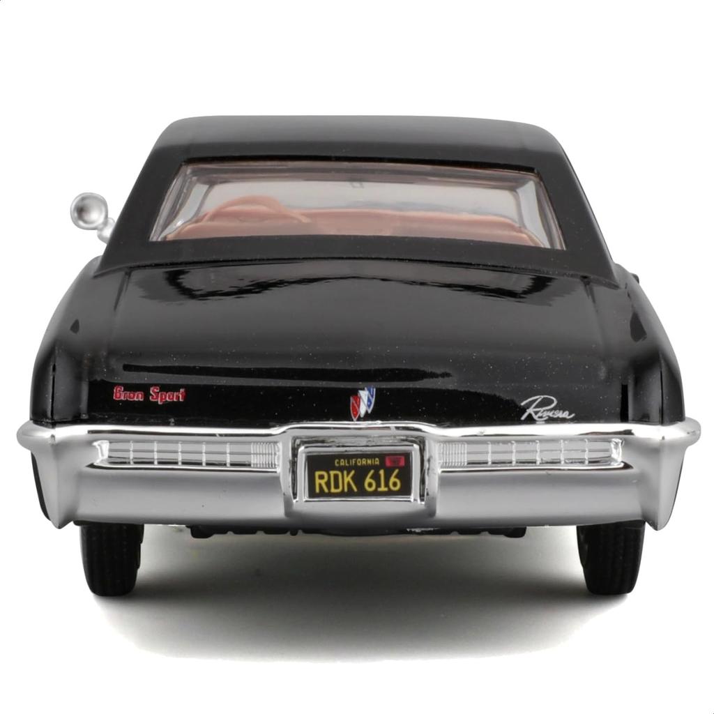 Maisto Scale Diecast Model of a 1965 Buick Riviera in Black 1/26 (31214 BK)