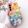 For Vivo V27 V27Pro Cute Flower Butterfly Cat Painted Case For Vivo V 27 V27 Pro V2230 V2231 Soft Silicone TPU Phone Cases