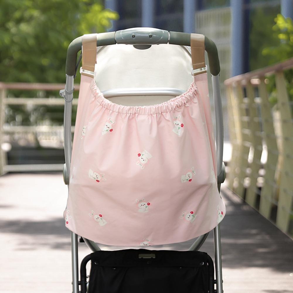 

Multifunction Baby Pram Hanging Bag Large-capacity Mommy Bag Pram Accessories Rabbit