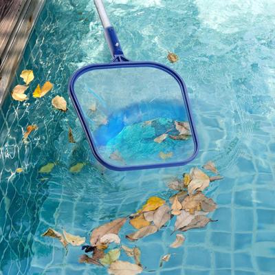 Red Skimmer para Hojas de Piscina con Marco de Plástico Sólido de Alta Resistencia Spas Jacuzzis Fuentes Red de Limpieza de Malla Fina Accesorios para Piscina