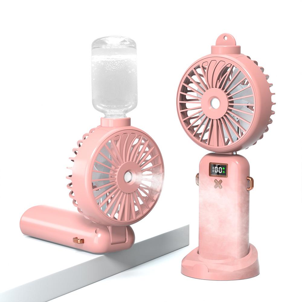 Portable Rechargeable Handheld Fan: USB, Foldable, and Compact for Outdoor Cooling