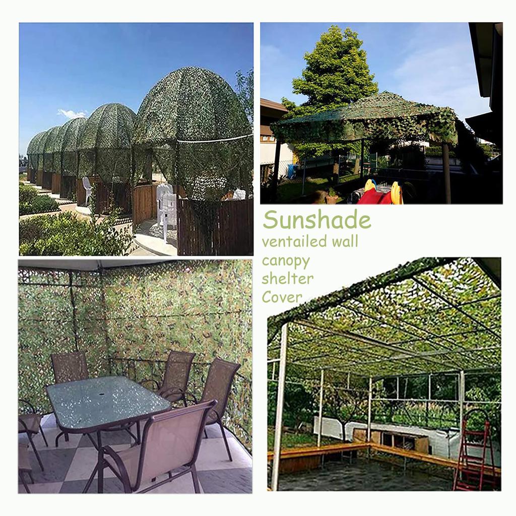 TENCEN Camouflage Camouflage Camouflage Ghillie Outdoor Bird X 2m Netting, Pattern, Netting, Netting, Sunshade, Ventilation, Privacy, Camping,
