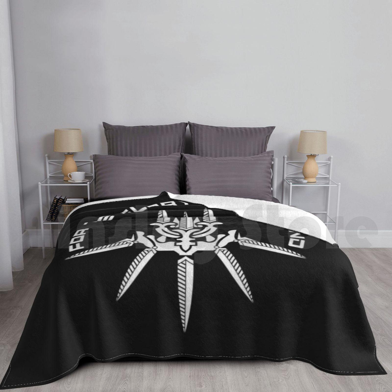 Nier Automata Yorha Blanket Fashion Custom Nier Automata Yorha Black And White Video Game Gaming Ps4 Pc One Size: 75*100cm, Weight: 230 GSM