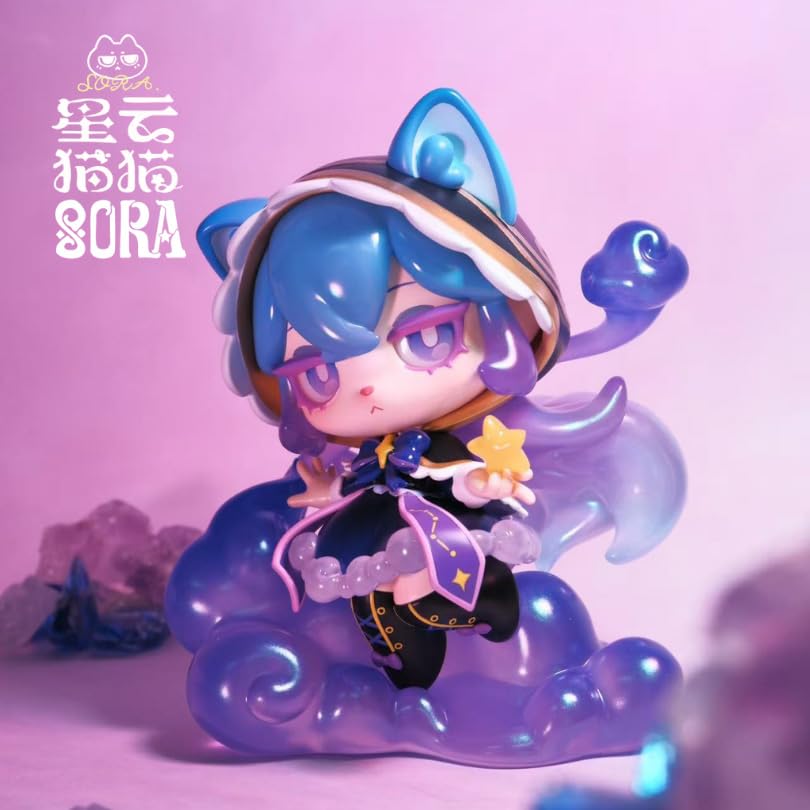 Nororo Studio Nebula Cat SORA PU Magnet Paper Painted Complete Figure Non-scale & &