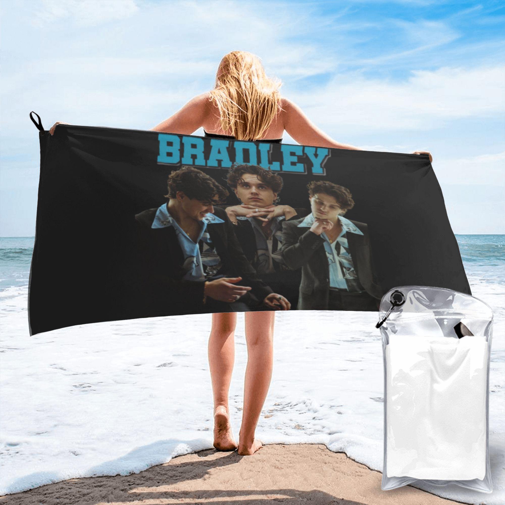 

Brad Simpson The Vamps Beach Towel Soft Microfiber Quick Dry Absorbent Quick Towels For Bath W40*H60(CM)