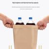 Shengbilai Oil-Proof Kraft Paper Takeaway Bags