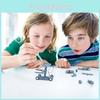 Water Powered Salt Science Toy Assembly Kids Educational Exploration Invention