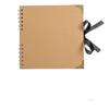 Khaki 8x8 Zoll Retro DIY Fotoalbum und Rahmen