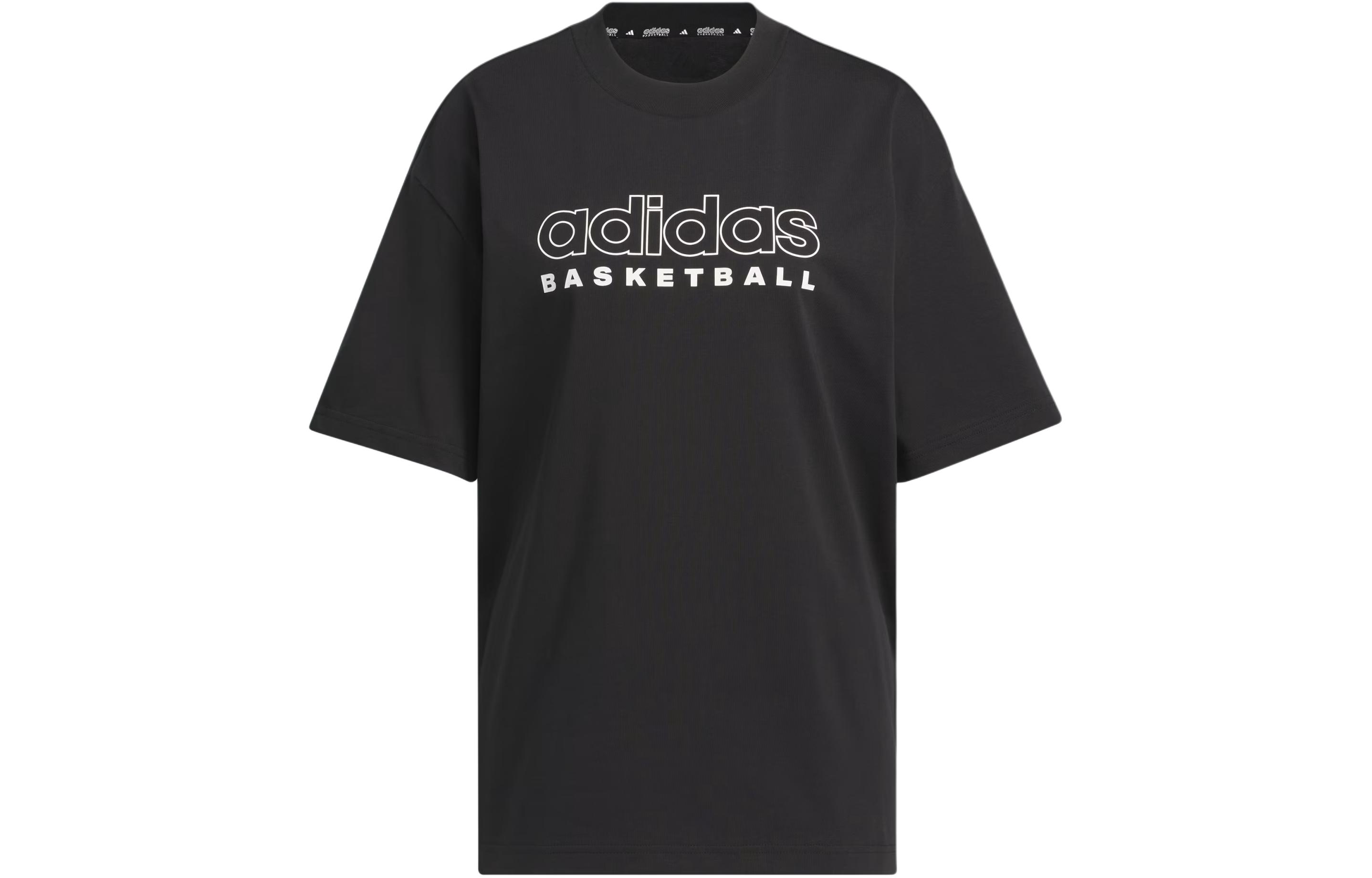 

Adidas Drop Shoulder Sleeve T Shirt Women s Black IT9941 XS