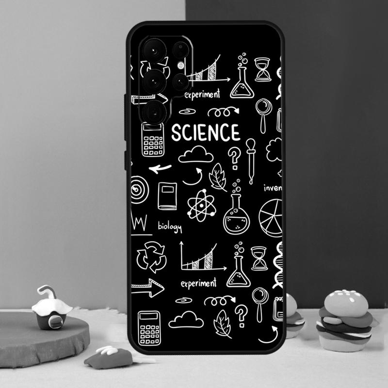 Science DNA Chemistry Phone Case For Samsung Galaxy S25 S24 Ultra S9 S10 S20 S22 S21 S23 Plus S24 FE Cover Coque