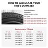 [§miyo] Spare Tire Cover for Cars, Compatible with 14, 15, 16, 17 Inches, Compatible