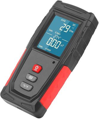 Digital Digital Electromagnetic Detector Electromagnetic Wave Measuring Device Dosimeter Detector Meter Can Measure Both Magnetic and Electric Fields