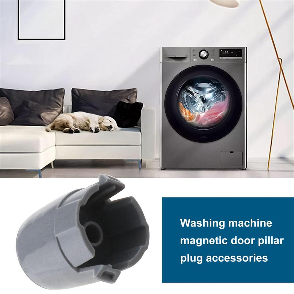2Pcs Magnetic Door Plunger Replacement Part AGM73610701 for LG Kenmore Washing Machine Replaces AP5331994 AGM73610702