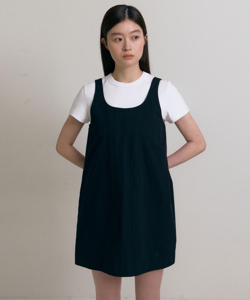 38 Come On Common Minimal Dress (Black)