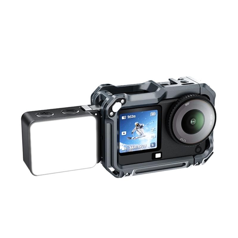Action6 Magnetic Fill Light With Type C Port 1/4 Hole For Action 6 Camera Outdoor Photography Low Light Shoot Light