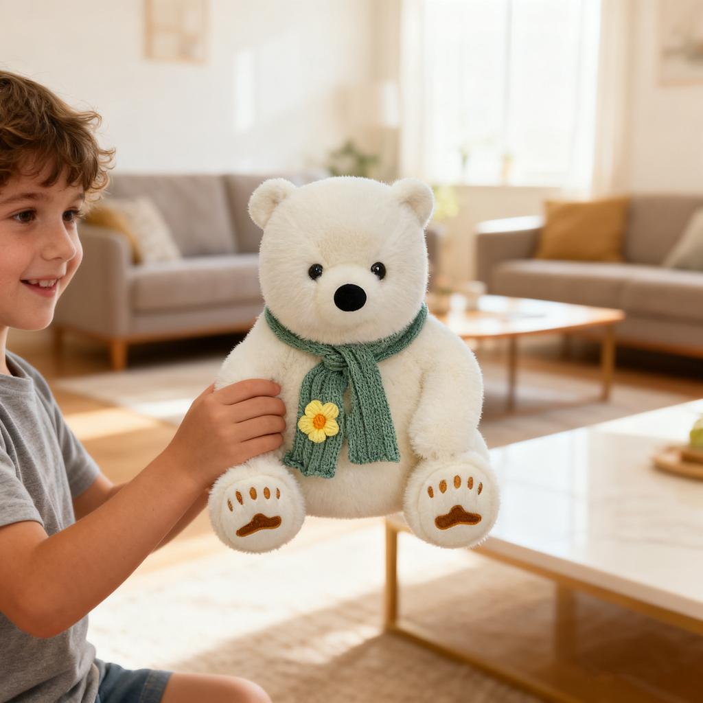 Soft And Cute  Plush Bear: The Cloud Feeling Held In Your Arms
