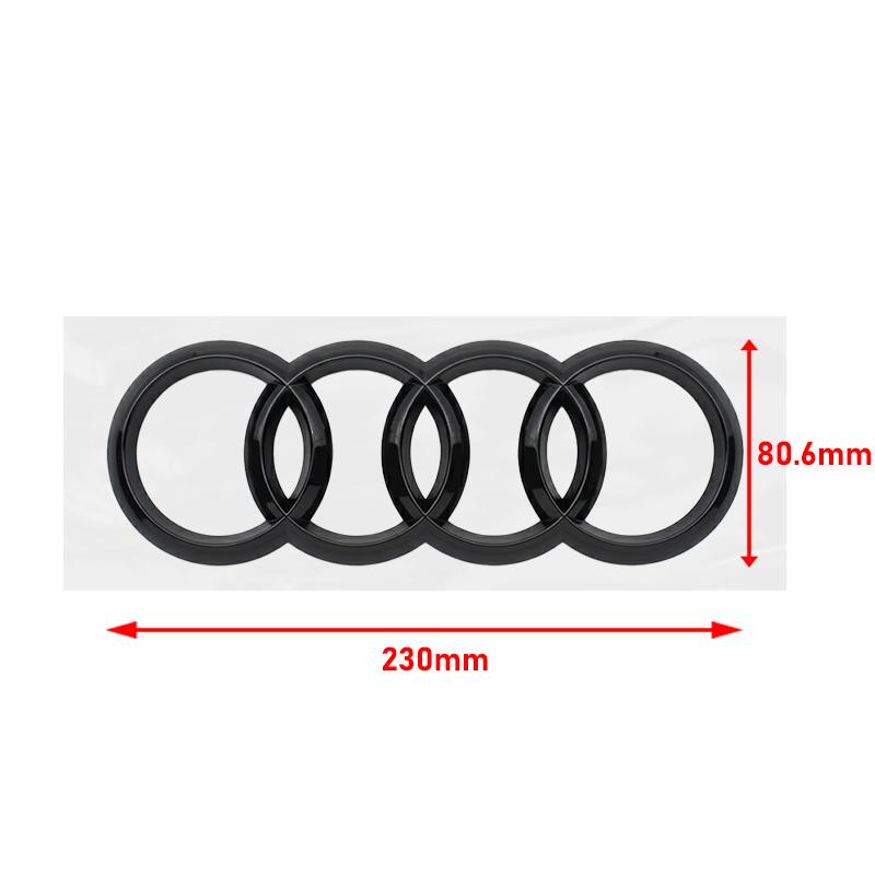 Audi Q7 Embelm Quarrto Sline Car Front Hood Grill Emblem Rear Trunk Badge Q7 2016-2023