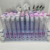50PCS Reusable Eyelash Brush Tubes Eyebrow Brush Eyelash Wands Replaceable Dust-proof Cleaner Storage Tubes Makeup Tool
