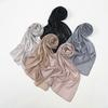 Muslim Chiffon Hijab Scarf Women Long Solid Color Head Wrap for Women Hijabs Ladies Muslim Veil Jersey Hijabs Islamic Headscarf