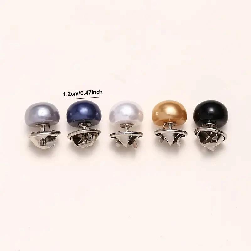 10-pearl Brooch, Anti-exposure Invisible Clasp, Collar Clasp, Shawl Clasp, Cardigan Clasp, Shirt Clasp, Chiffon Blouse Clasp