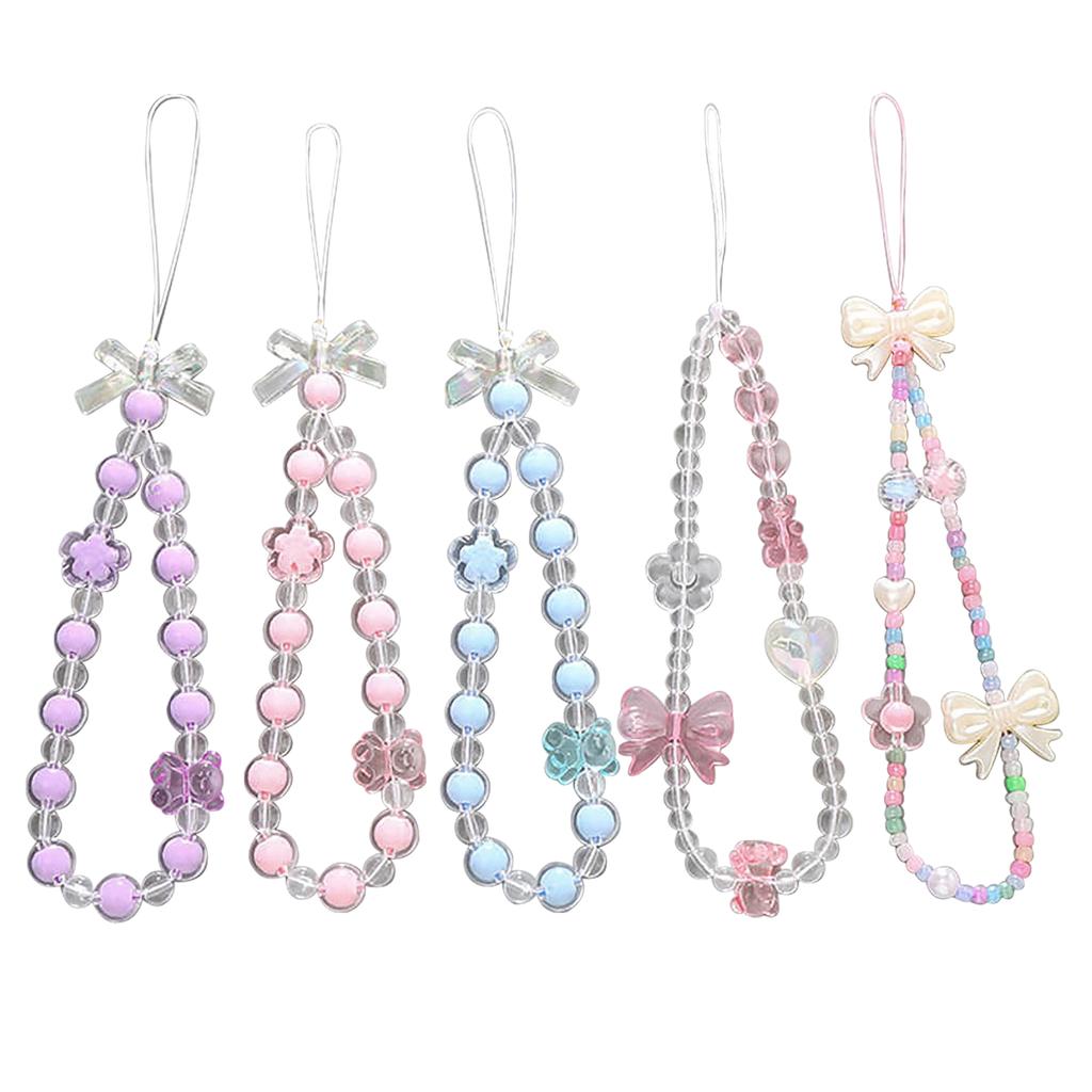 Rhinestone Jewelry Pendant Rhinestone-studded High-end Phone Case Pendant Beaded Mobile Phone Chain Handmade For Statement Piece