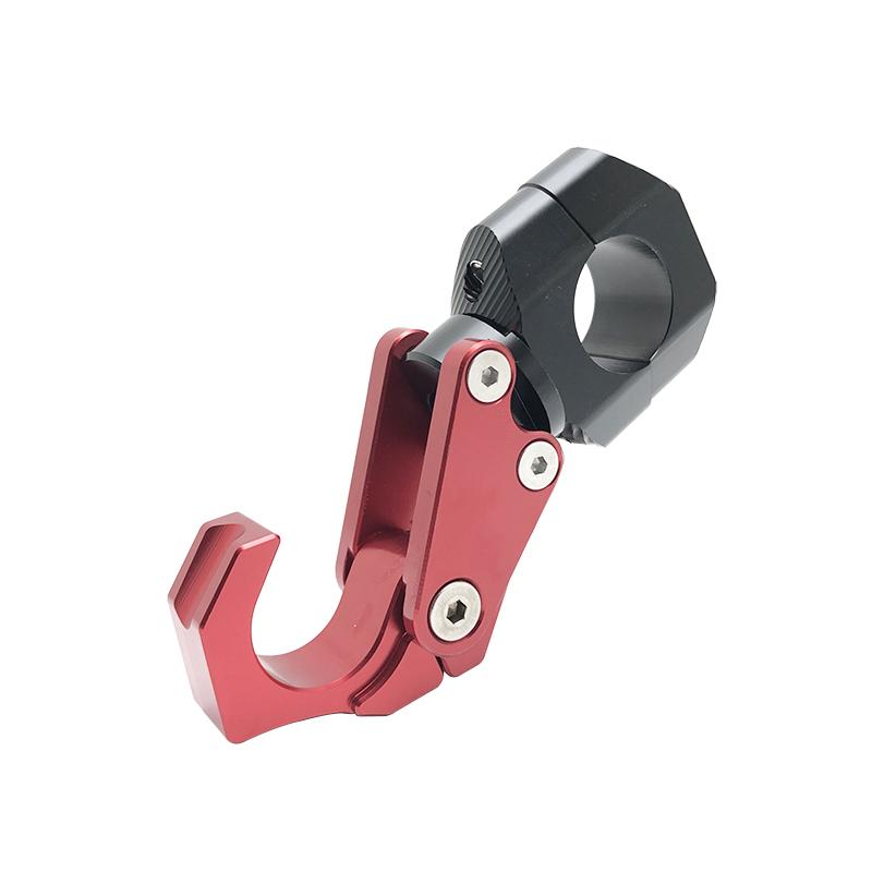 Motorcycle Handlebar Storage Hook Scooter Luggage Bag Hanger Helmet Claw Hook Moto Storage Bag Aluminum Holder For BMW For Honda