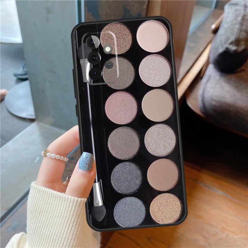 Make-up Lidschatten Palette Hülle Für Samsung Galaxy A15 A52 A53 A33 A13 A34 A54 A14 A35 A55 A56 A36 A26 A16 A06 A22 A32