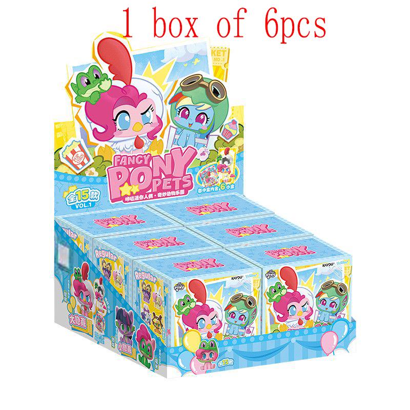 My Little Pony Click Mini Doll Series Animal Park Blind Box Kids Pendant Collectible Trendy Gift for Children Toy & Hobbies