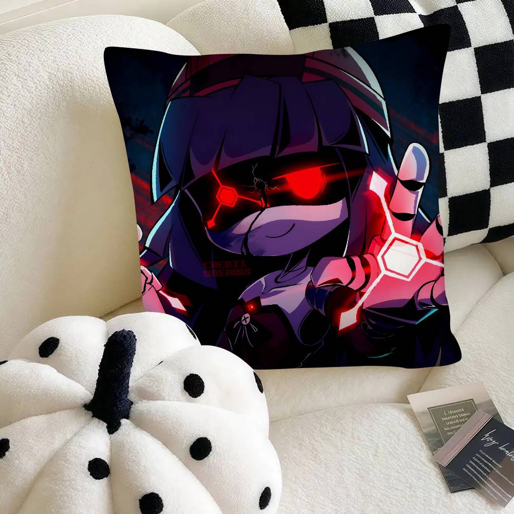 M-Murder D-Drones Spiel Kissenbezug Mode Quadratischer Kissenbezug Schlafzimmer Sofa Zimmer Ins Dekoration Freizeit