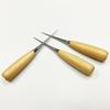 1PC Craft Tent Sewing Sewing Awl DIY Wooden Handle Hand Tools Stitcher Leather Manual Leather Tools