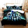 Metroid Prime Corruption Bedding Set Boys Girls Twin Queen Size Duvet Cover Pillowcase Bed Kids Adult Fashion Home Textile
