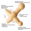 Handheld Wooden Foot Massage Stick Wood Trigger Point Massager  Full Body Relaxation