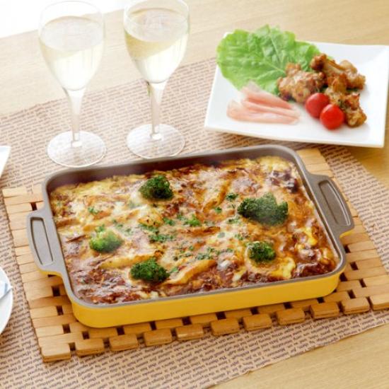 IRIS OHYAMA Roaster Ceramic Healthy Roaster Yellow CHR-2721