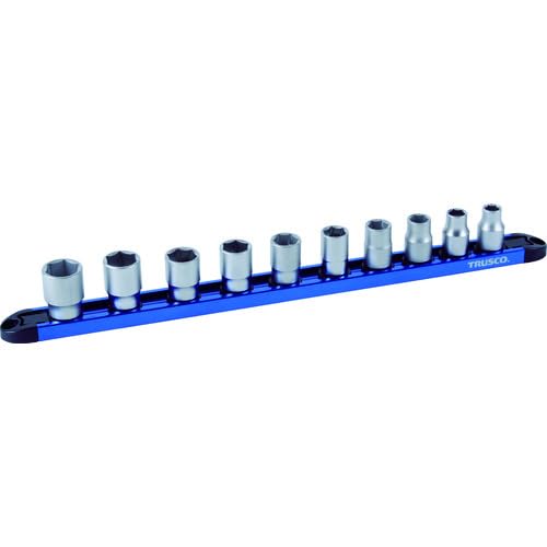 TRUSCO Aluminum Socket Holder (Magnetic Type), 9.5mm, TASH-310M