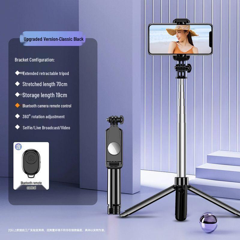 Universal Bluetooth Selfie Stick & Tripod for Android - Multifunctional Handheld Photography Accessory