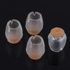 16pcs Cups Socks Round Bottom Silicone Pads Chair Leg Caps Non-Slip Covers Furniture Feet