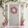 Valentine's Day Wreath, Festive Decoration, Door Hanging