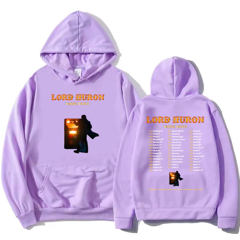 Lord Huron Tour 2025 Hoodies Fashion Long Sleeve Hooded Sweatshirts Fleece Autumn Casual Women Pullovers Unisex Streetwear