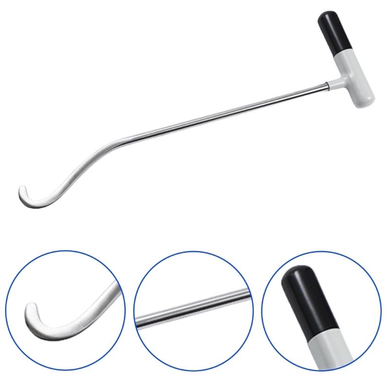 2Pcs Car Dent Repair Rods Dent Remover Hook Tool Metal Repair Tool Universal Auto Body Dent Repairing Rod