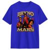 Funny Bruno Mars Chicago RoUnisextic Tour Rose TShirt Unisex O Neck Pure Cotton T Shirt Short Sleeve Tees Gift Idea Clothes