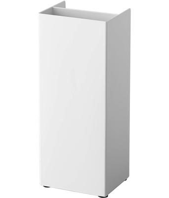 Yamazaki Floor Wiper Stand, White, Approx. W11 X D9 X H26cm, Plate, Refill Sheet Storage, Slim Upright Storage, 7860