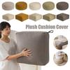 Modern Futon Circle Fleece Velvet Cushion Cover Pouf Yoga Meditation Cushion Balcony Tatami Mats Unstuffed Cushion No Filling