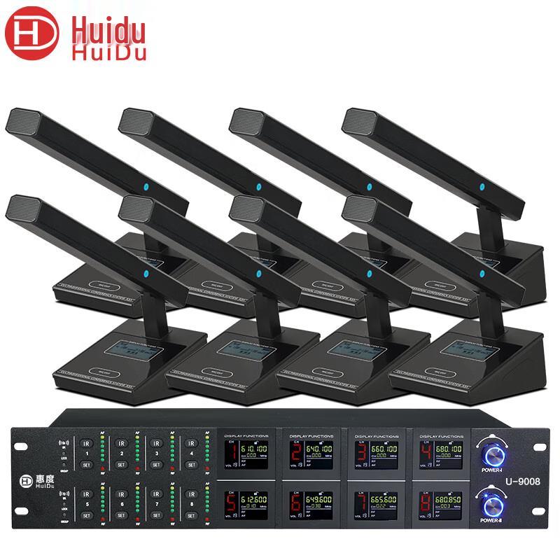 HuiDu Professional Wireless U-Band Microphone System (CN Version)
